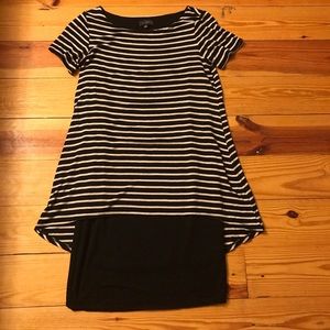 The Limited Striped Layer Dress, EUC, M
